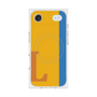 プレミアムスクエアケース with MagSafe［ オリジナル - initial color line - L orange ］