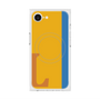 プレミアムスクエアケース with MagSafe［ オリジナル - initial color line - L orange ］