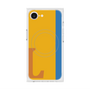 プレミアムスクエアケース with MagSafe［ オリジナル - initial color line - L orange ］