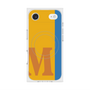 プレミアムスクエアケース with MagSafe［ オリジナル - initial color line - M orange ］