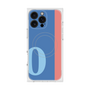 プレミアムスクエアケース with MagSafe［ オリジナル - initial color line - O blue ］
