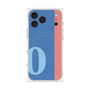 プレミアムスクエアケース with MagSafe［ オリジナル - initial color line - O blue ］