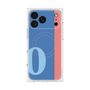 プレミアムスクエアケース with MagSafe［ オリジナル - initial color line - O blue ］