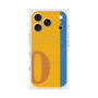 プレミアムスクエアケース with MagSafe［ オリジナル - initial color line - O orange ］