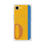 プレミアムスクエアケース with MagSafe［ オリジナル - initial color line - O orange ］