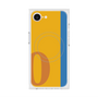 プレミアムスクエアケース with MagSafe［ オリジナル - initial color line - O orange ］
