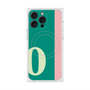 プレミアムスクエアケース with MagSafe［ オリジナル - initial color line - O green ］