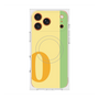 プレミアムスクエアケース with MagSafe［ オリジナル - initial color line - O yellow ］