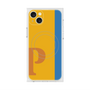 プレミアムスクエアケース with MagSafe［ オリジナル - initial color line - P orange ］