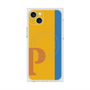 プレミアムスクエアケース with MagSafe［ オリジナル - initial color line - P orange ］