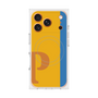 プレミアムスクエアケース with MagSafe［ オリジナル - initial color line - P orange ］