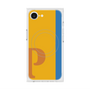 プレミアムスクエアケース with MagSafe［ オリジナル - initial color line - P orange ］