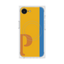 プレミアムスクエアケース with MagSafe［ オリジナル - initial color line - P orange ］