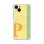 プレミアムスクエアケース with MagSafe［ オリジナル - initial color line - P yellow ］