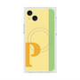 プレミアムスクエアケース with MagSafe［ オリジナル - initial color line - P yellow ］