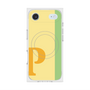 プレミアムスクエアケース with MagSafe［ オリジナル - initial color line - P yellow ］