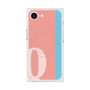 プレミアムスクエアケース with MagSafe［ オリジナル - initial color line - Q pink ］