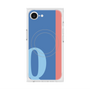 プレミアムスクエアケース with MagSafe［ オリジナル - initial color line - Q blue ］