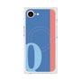 プレミアムスクエアケース with MagSafe［ オリジナル - initial color line - Q blue ］