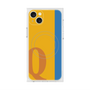 プレミアムスクエアケース with MagSafe［ オリジナル - initial color line - Q orange ］