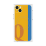 プレミアムスクエアケース with MagSafe［ オリジナル - initial color line - Q orange ］