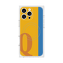 プレミアムスクエアケース with MagSafe［ オリジナル - initial color line - Q orange ］