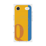 プレミアムスクエアケース with MagSafe［ オリジナル - initial color line - Q orange ］