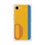 プレミアムスクエアケース with MagSafe［ オリジナル - initial color line - Q orange ］