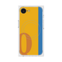プレミアムスクエアケース with MagSafe［ オリジナル - initial color line - Q orange ］