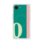プレミアムスクエアケース with MagSafe［ オリジナル - initial color line - Q green ］