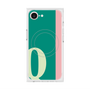プレミアムスクエアケース with MagSafe［ オリジナル - initial color line - Q green ］
