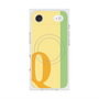 プレミアムスクエアケース with MagSafe［ オリジナル - initial color line - Q yellow ］