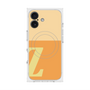 プレミアムスクエアケース with MagSafe［ オリジナル - initial two tone - Z orange ］