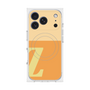 プレミアムスクエアケース with MagSafe［ オリジナル - initial two tone - Z orange ］