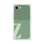 プレミアムスクエアケース with MagSafe［ オリジナル - initial two tone - Z green ］
