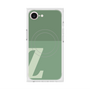 プレミアムスクエアケース with MagSafe［ オリジナル - initial two tone - Z green ］