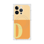 プレミアムスクエアケース with MagSafe［ オリジナル - initial two tone - D orange ］