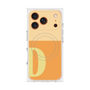 プレミアムスクエアケース with MagSafe［ オリジナル - initial two tone - D orange ］