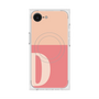 プレミアムスクエアケース with MagSafe［ オリジナル - initial two tone - D pink ］