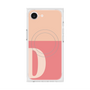 プレミアムスクエアケース with MagSafe［ オリジナル - initial two tone - D pink ］