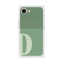 プレミアムスクエアケース with MagSafe［ オリジナル - initial two tone - D green ］