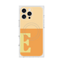 プレミアムスクエアケース with MagSafe［ オリジナル - initial two tone - E orange ］