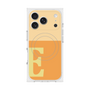 プレミアムスクエアケース with MagSafe［ オリジナル - initial two tone - E orange ］