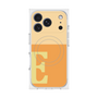 プレミアムスクエアケース with MagSafe［ オリジナル - initial two tone - E orange ］