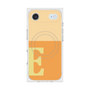 プレミアムスクエアケース with MagSafe［ オリジナル - initial two tone - E orange ］