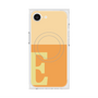 プレミアムスクエアケース with MagSafe［ オリジナル - initial two tone - E orange ］