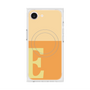 プレミアムスクエアケース with MagSafe［ オリジナル - initial two tone - E orange ］