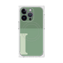 プレミアムスクエアケース with MagSafe［ オリジナル - initial two tone - I green ］