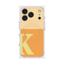 プレミアムスクエアケース with MagSafe［ オリジナル - initial two tone - K orange ］