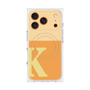 プレミアムスクエアケース with MagSafe［ オリジナル - initial two tone - K orange ］